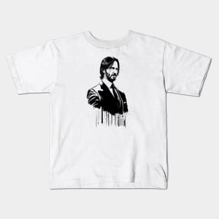 John Wick Minimal Kids T-Shirt